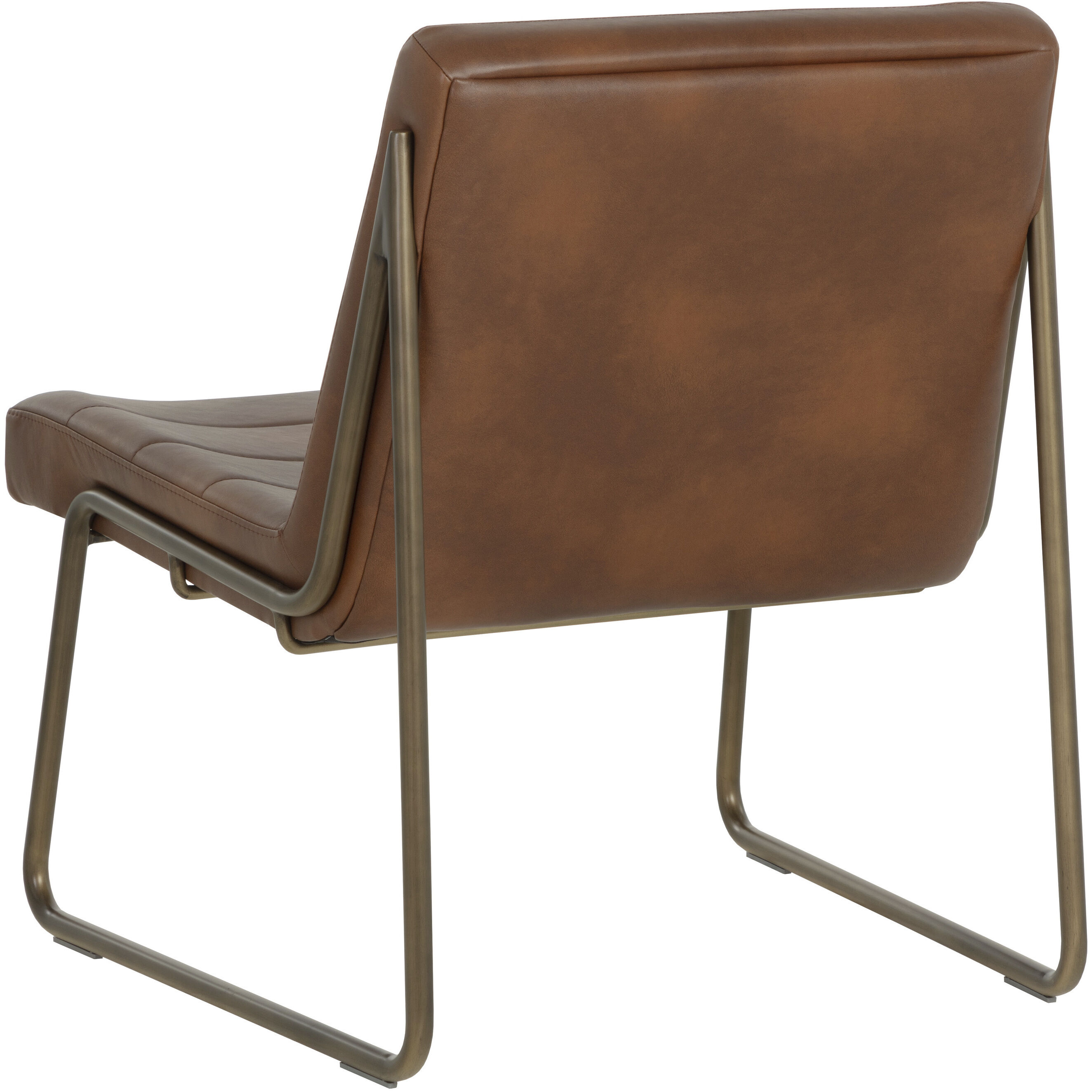 Anton Bravo Cognac Lounge Chair